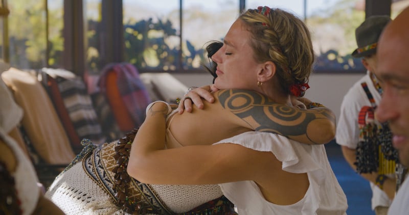 Girl Hugging Shaman Girl Hugging Shaman